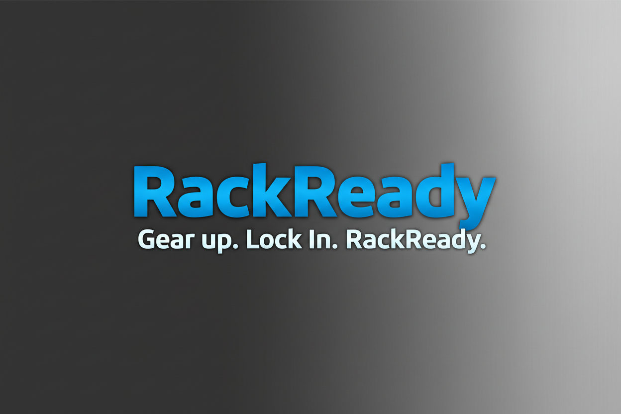 make a banner saying RackReady and have under it say Gear up. Lock In. RackReadyonly words on this banner